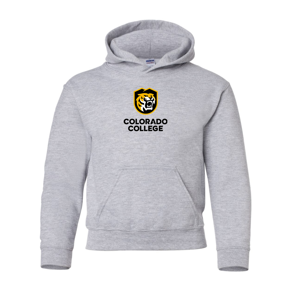 Youth  Colorado College Tigers  Gildan Heavy Blend  Hooded Sweatshirt