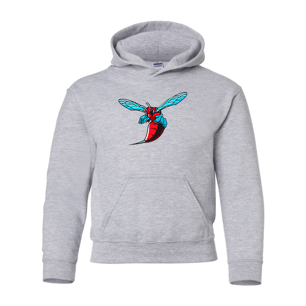 Youth Delaware State Hornets Gildan Heavy Blend  Hooded Sweatshirt