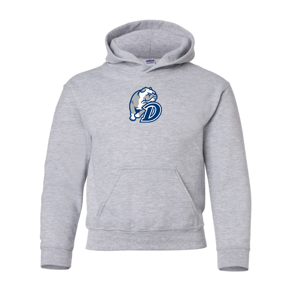 Youth Drake Bulldogs  Gildan Heavy Blend  Hooded Sweatshirt
