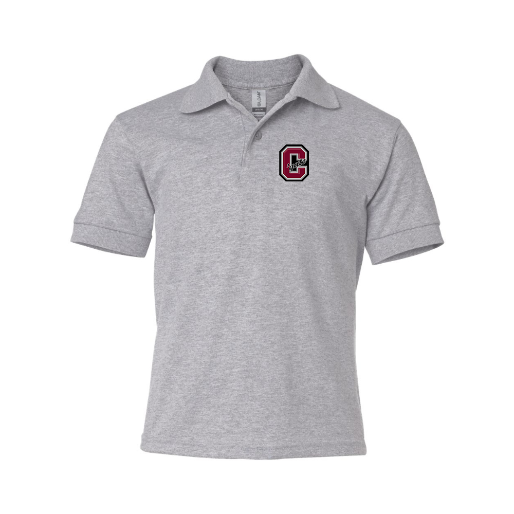 Youth  Colgate Raiders   Gildan Dry Blend Jersey Polo