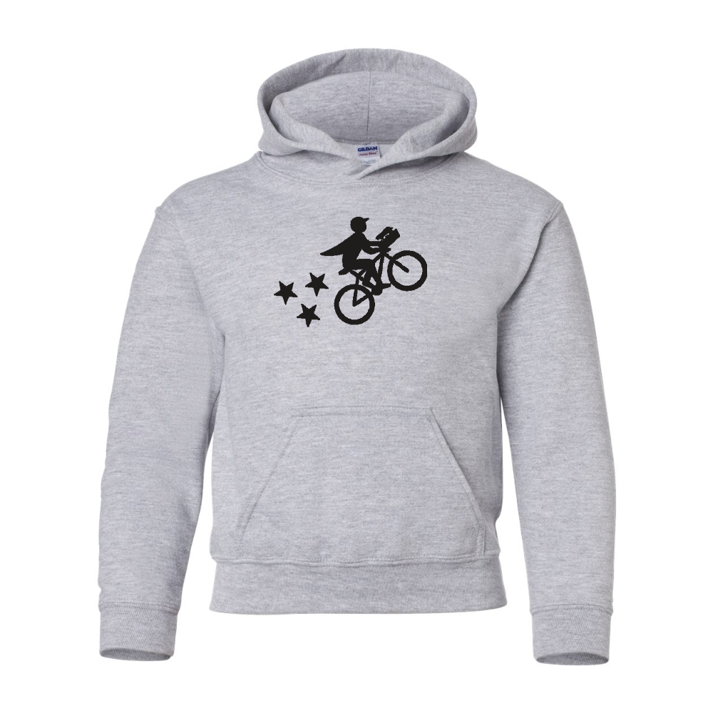 Youth  Postmates Bike Gildan Heavy Blend  Hooded Sweatshirt