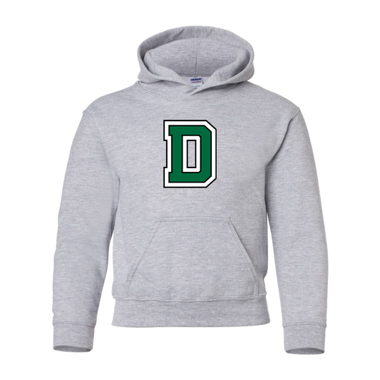 Youth  Dartmouth Big Green Gildan Heavy Blend  Hooded Sweatshirt