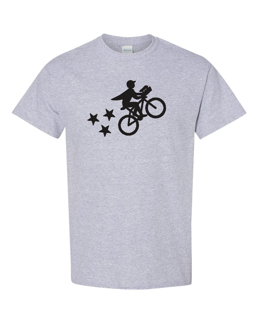 Men's Postmates Bike Gildan Heavy Cotton T-Shirt