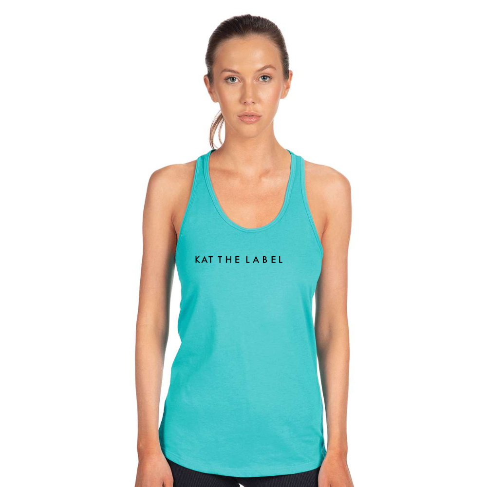 Women's Kat The Label Next Level Ideal Racerback Tank