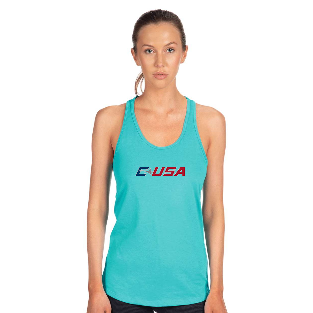 Women's Conference USAl   Next Level Ideal Racerback Tank