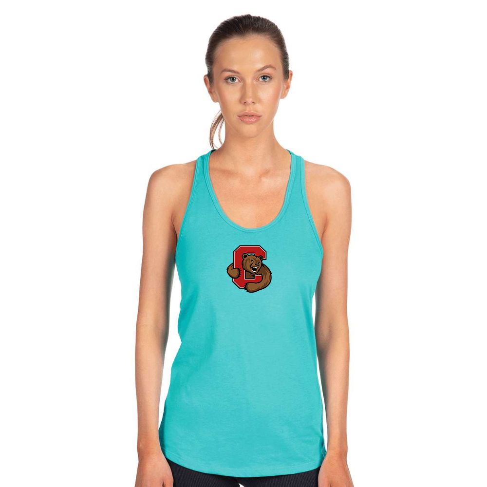 Women's  Cornell Big Red Next Level Ideal Racerback Tank