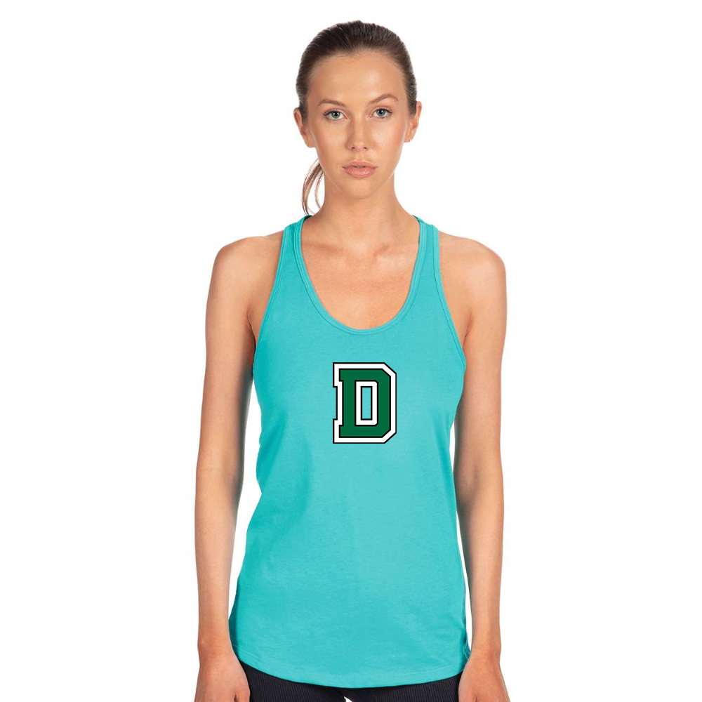 Women's Dartmouth Big Green Next Level Ideal Racerback Tank