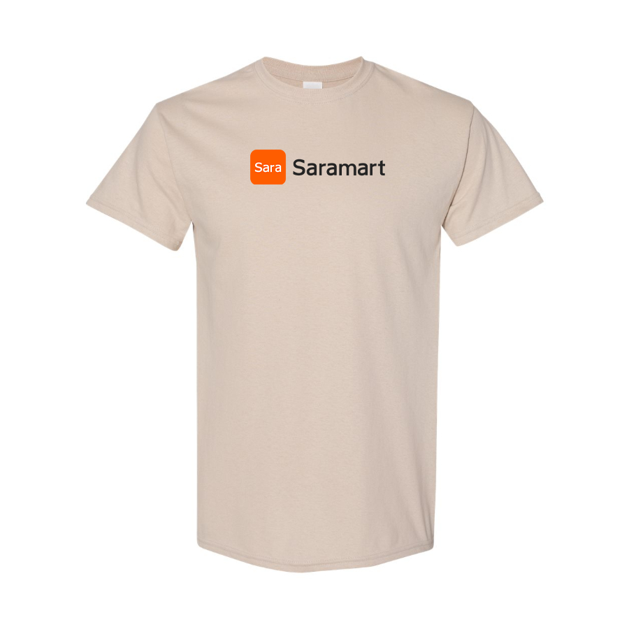 Men's Saramart Logo Cotton T-Shirt