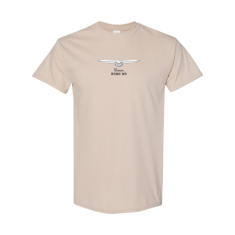 Men's Techrules Logo Cotton T-Shirt