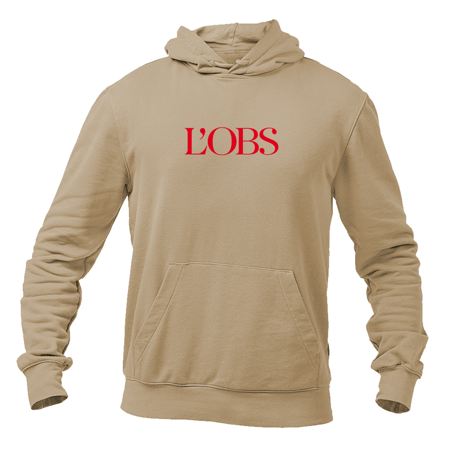Men's L'OBS Logo Pullover Hoodie