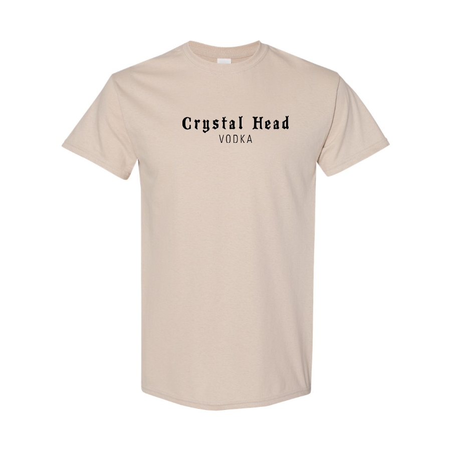 Men's Crystal Head Logo Cotton T-Shirt