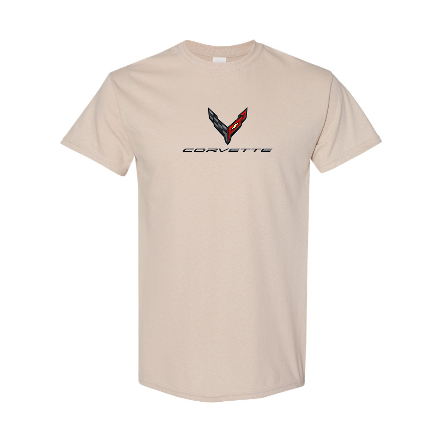 Men's Corvette Logo Cotton T-Shirt