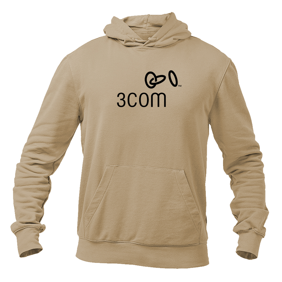 Men's 3Com Logo Pullover Hoodie