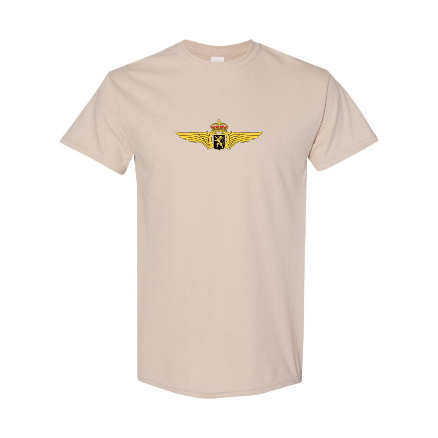 Men's Belgian Air Force Logo Cotton T-Shirt