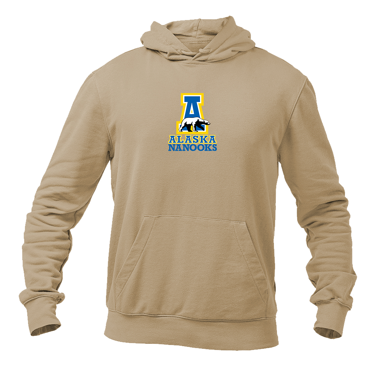 Men's Alaska Nanooks Gildan  Heavy Blend Hooded Sweatshirt