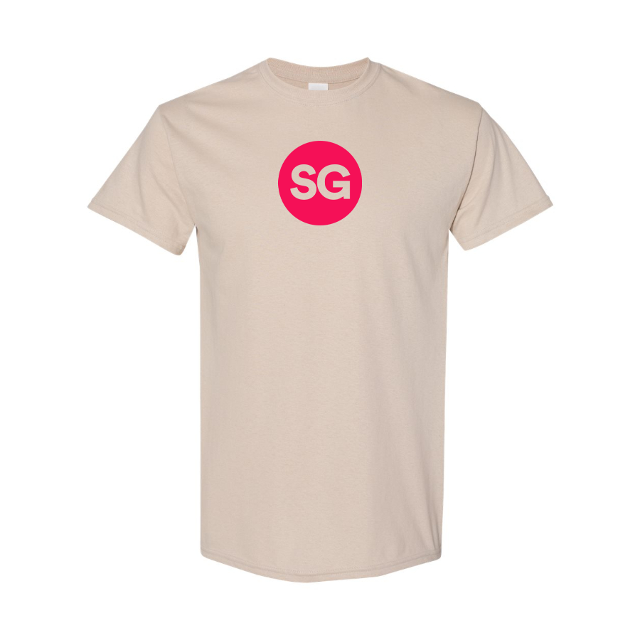 Men's Sofiagray Logo Cotton T-Shirt