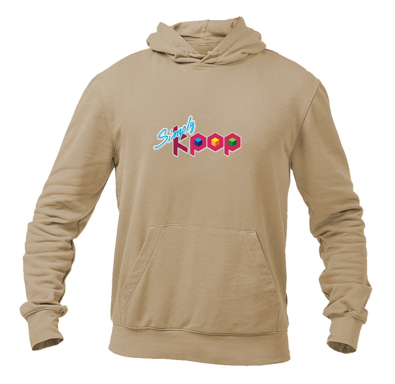 Men's Simply Kpop Softstyle Midweight Hooded Sweatshirt