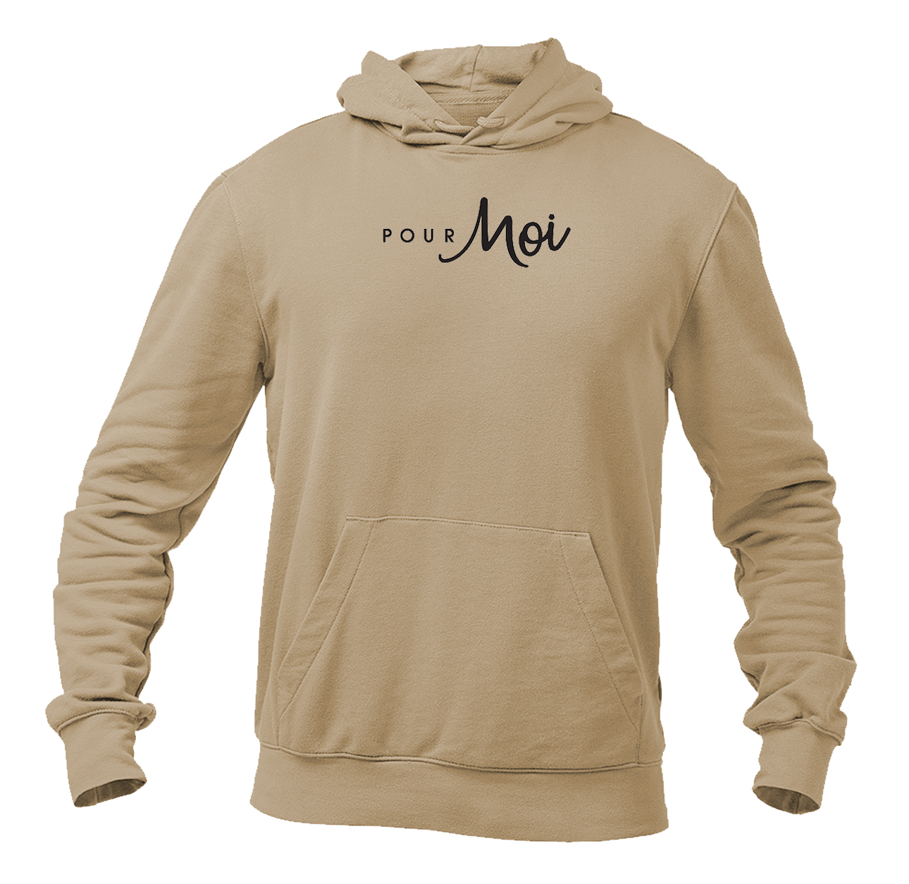 Men's Pour Moi Logo  Pullover Hoodie
