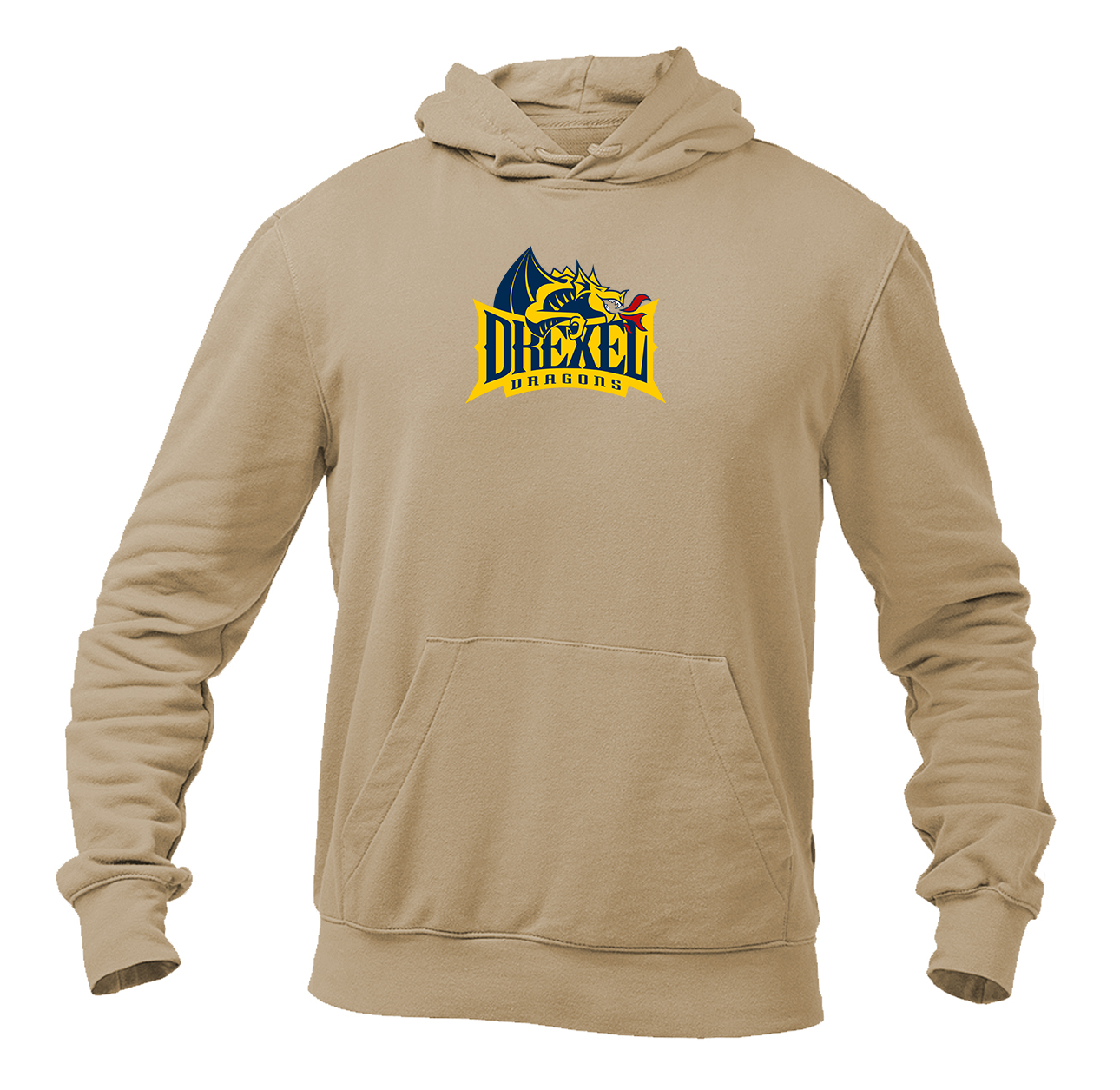 Men's Drexel Dragons Softstyle Midweight Hooded Sweatshirt