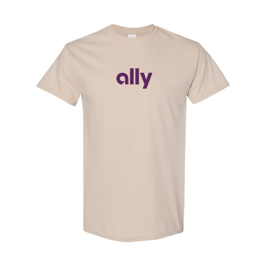 Men's Ally Financial Logo Cotton T-Shirt