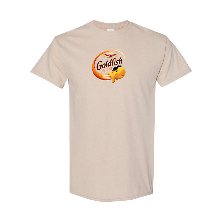 Men's Goldfish Logo Cotton T-Shirt