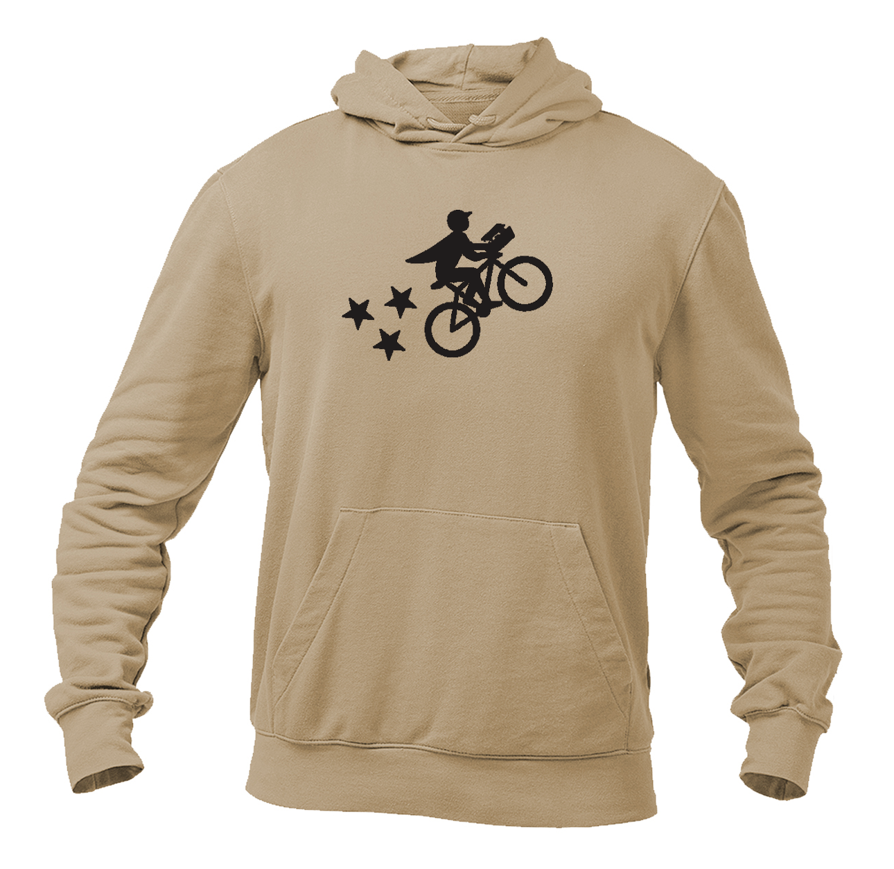 Men's  Postmates Bike Heavy Blend Hooded Sweatshirt