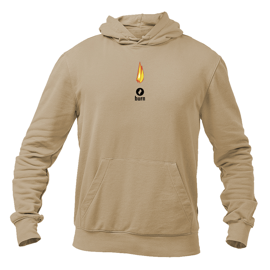 Men's Burn Logo Pullover Hoodie