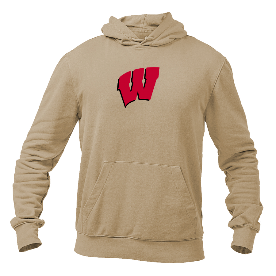 Men's Wisconsin Badgers Logo Pullover Hoodie