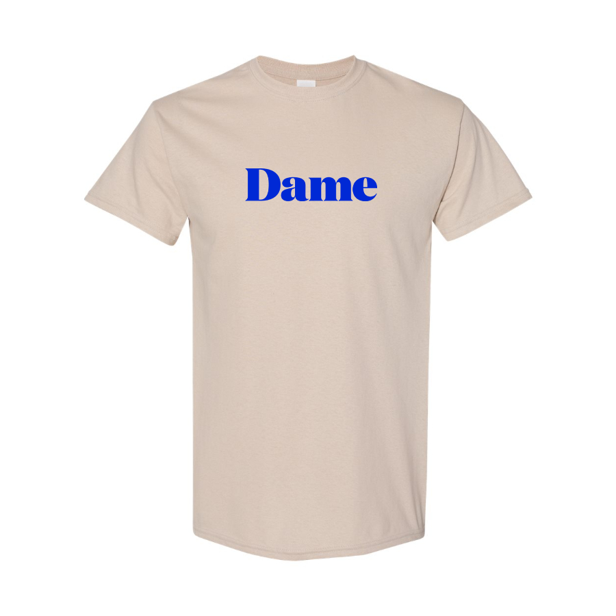 Men's Dame Products Logo Cotton T-Shirt