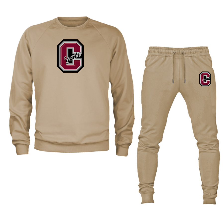 Men's Colgate Raiders  Crewneck Sweatshirt Joggers Suit