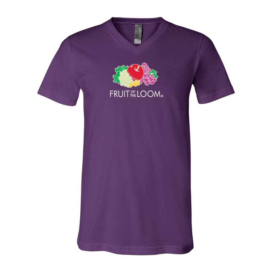 Fruit Of the Loom  BELLA  CANVAS - Jersey V-Neck T-Shirt