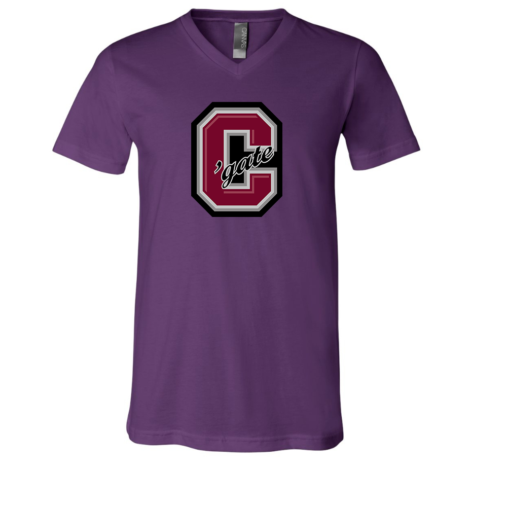 Colgate Raiders BELLA  CANVAS - Jersey V-Neck T-Shirt