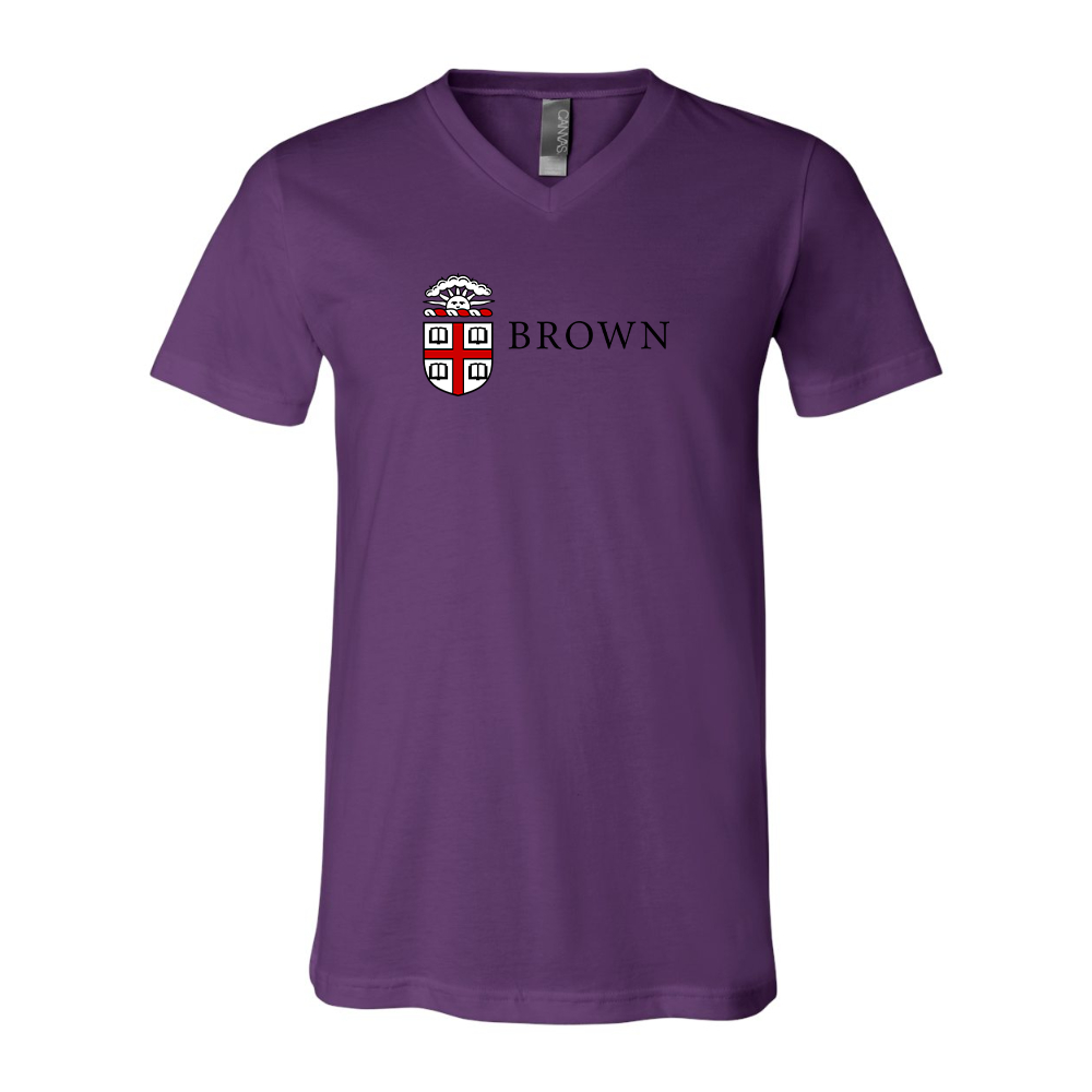 Brown University  BELLA  CANVAS - Jersey V-Neck T-Shirt