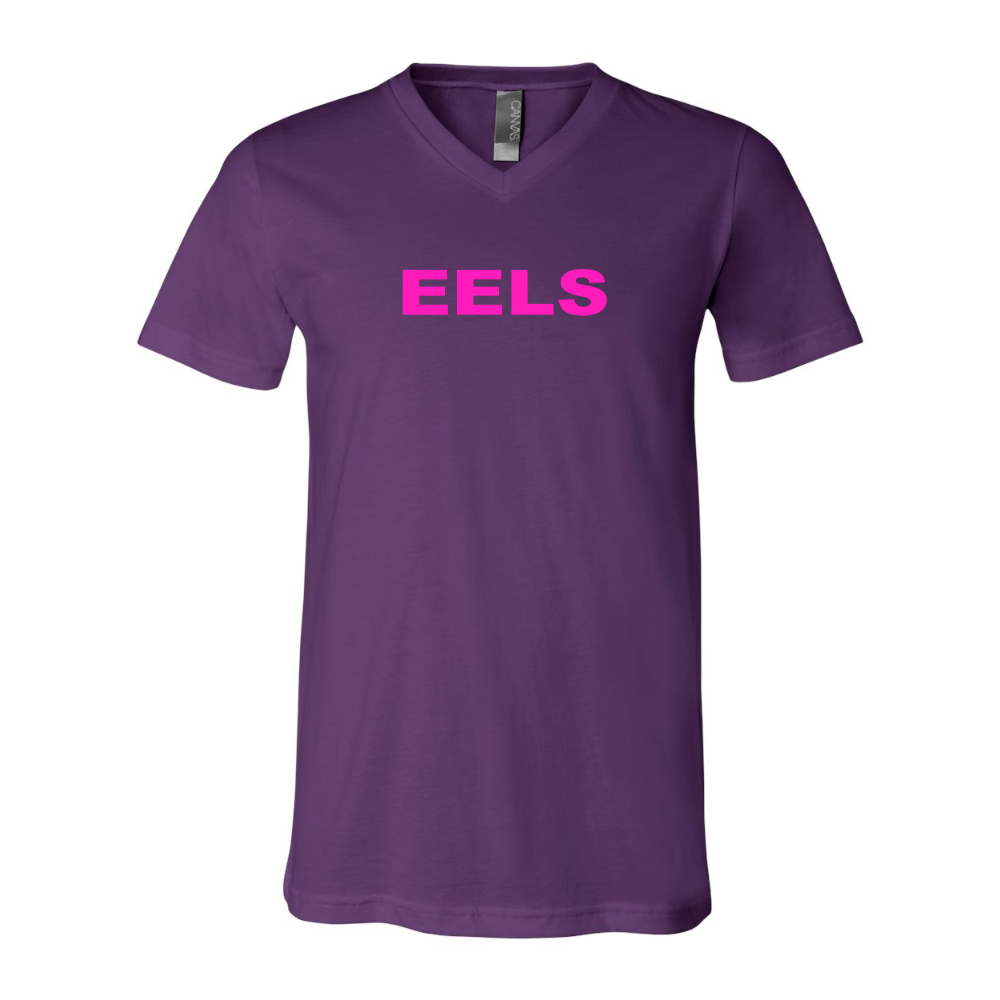 Eels BELLA  CANVAS - Jersey V-Neck T-Shirt