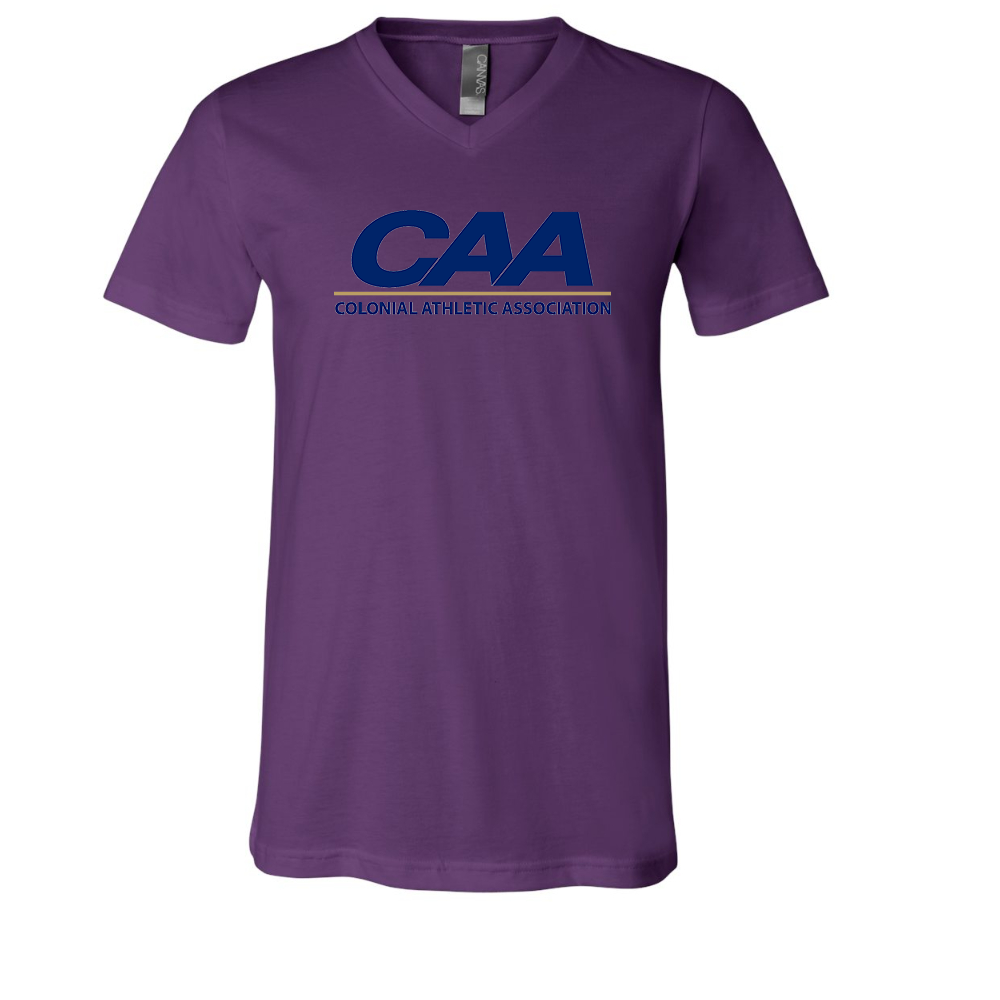 Colonial Athletic Association BELLA  CANVAS - Jersey V-Neck T-Shirt