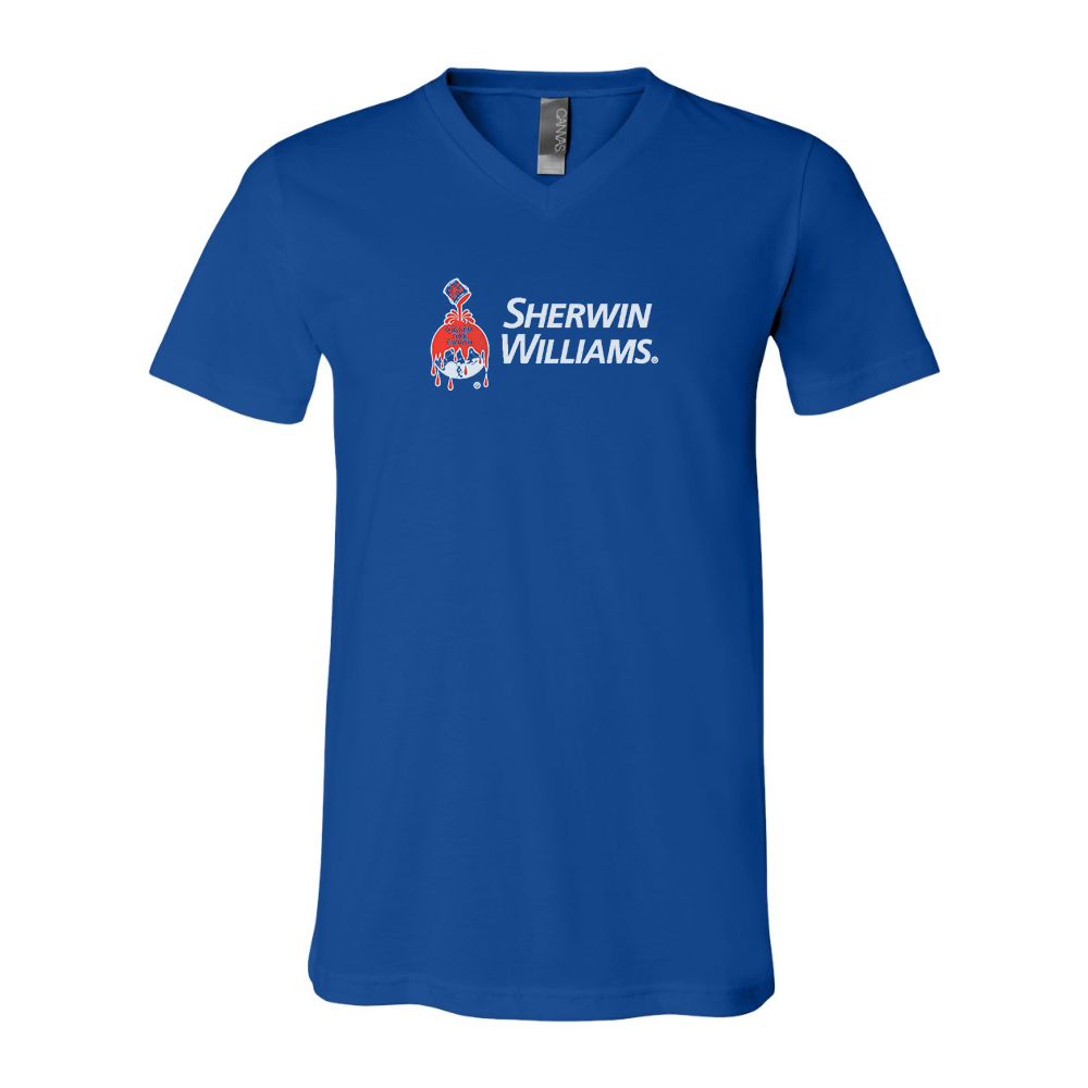 Sherwin Williams BELLA  CANVAS - Jersey V-Neck T-Shirt