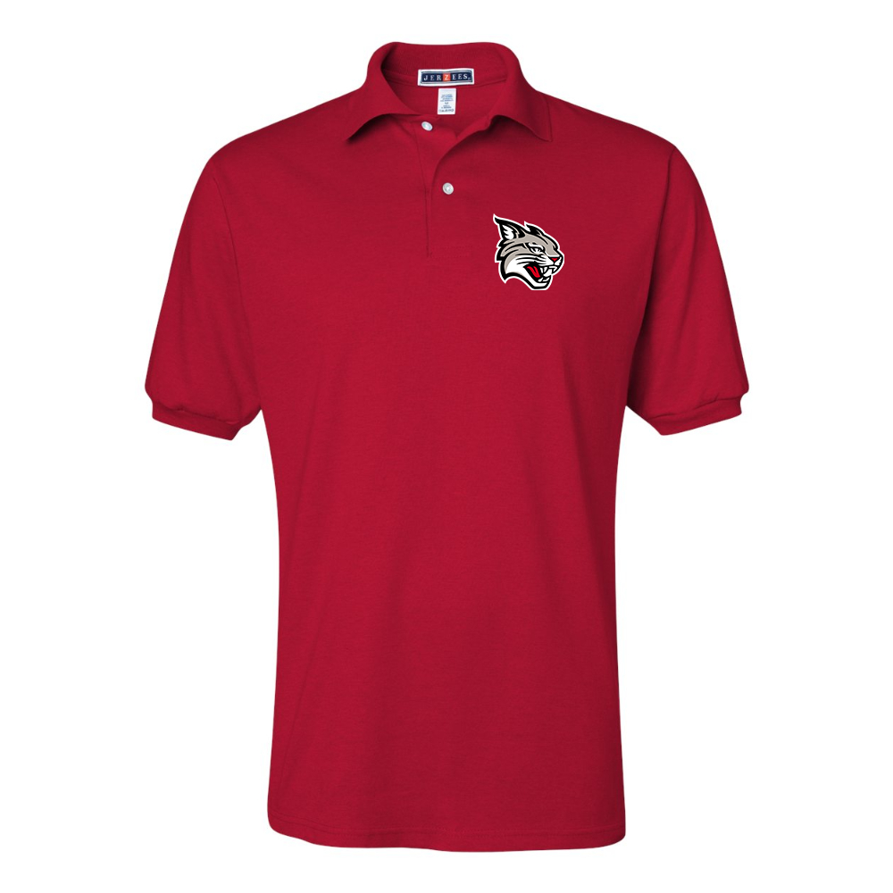 Men's Davidson Wildcats JERZEES  SpotShield polo