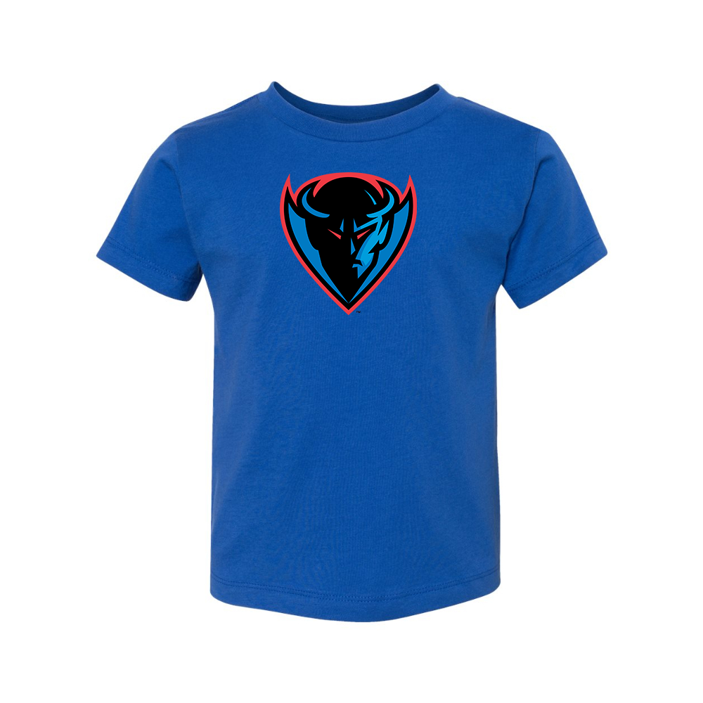 DePaul Blue Demons BELLA  CANVAS Toddler Jersey Tee