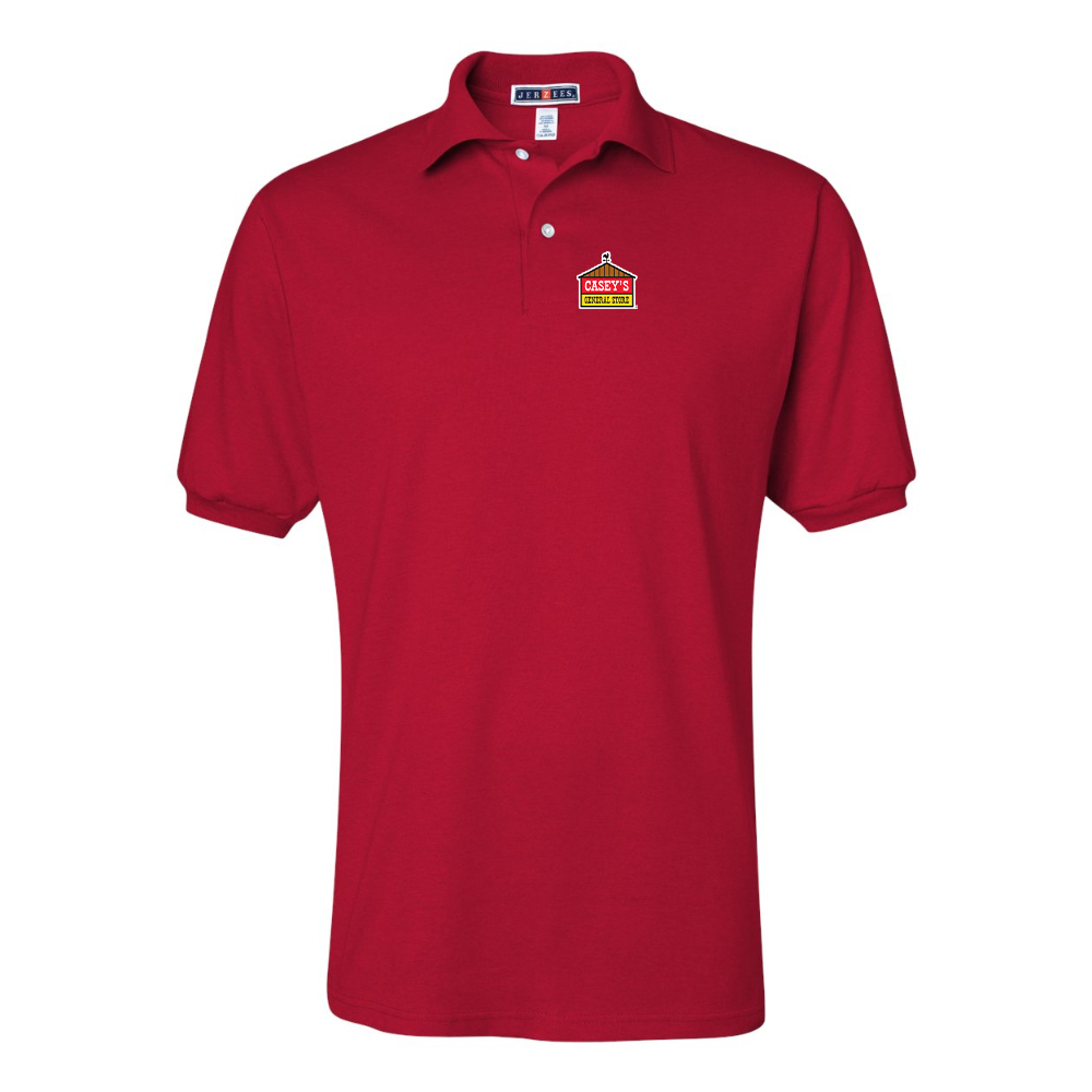 Men's Casey's General Store JERZEES  SpotShield polo