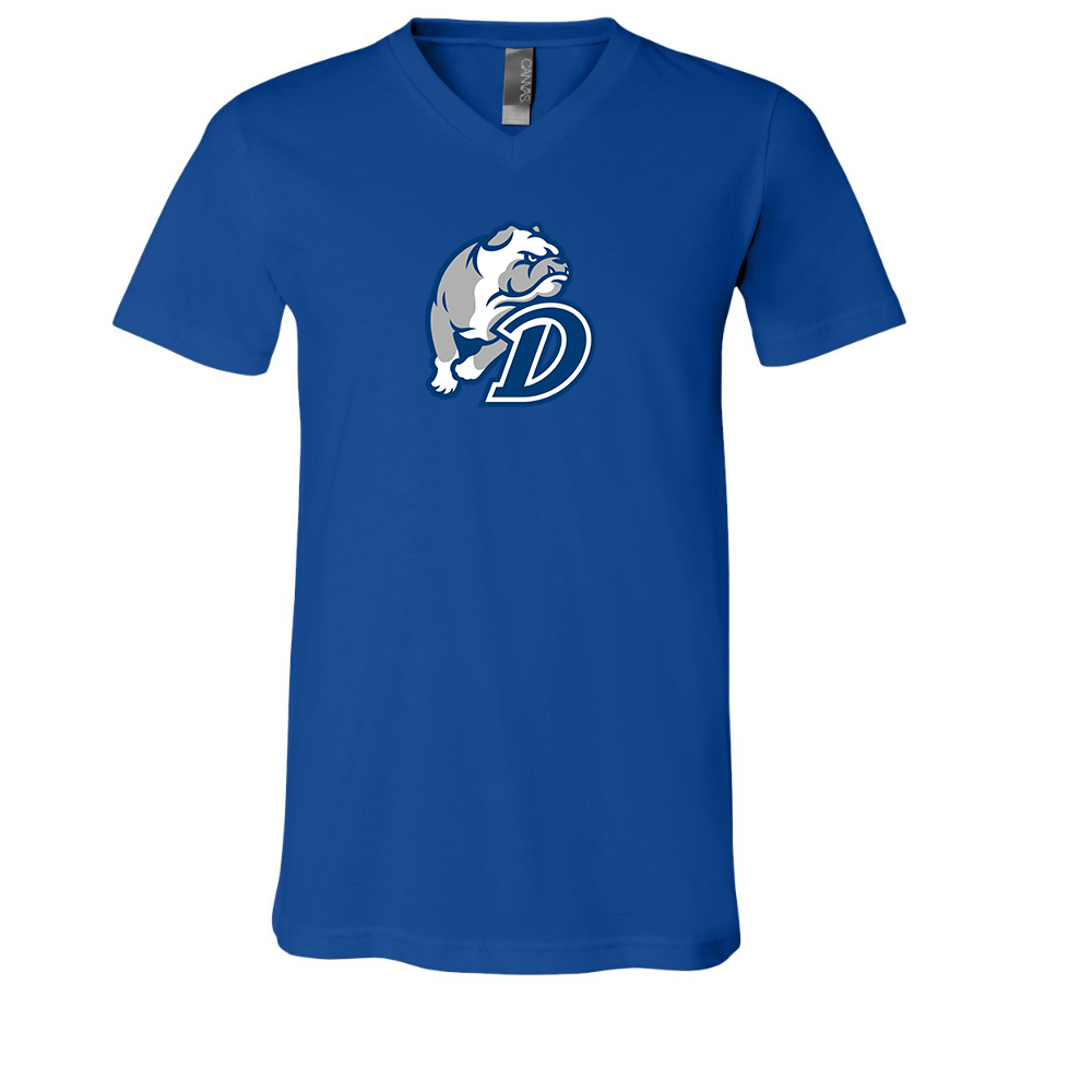 Drake Bulldogs BELLA  CANVAS - Jersey V-Neck T-Shirt