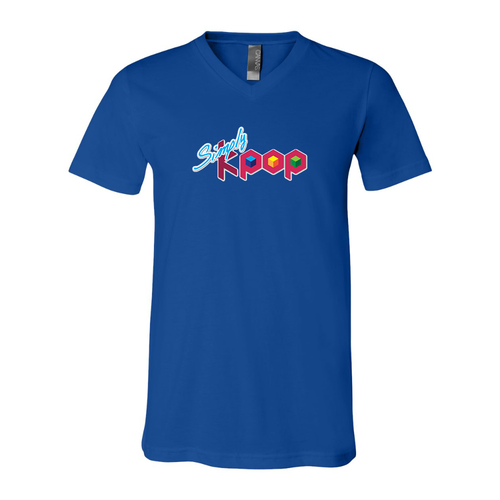 Simply Kpop BELLA  CANVAS - Jersey V-Neck T-Shirt
