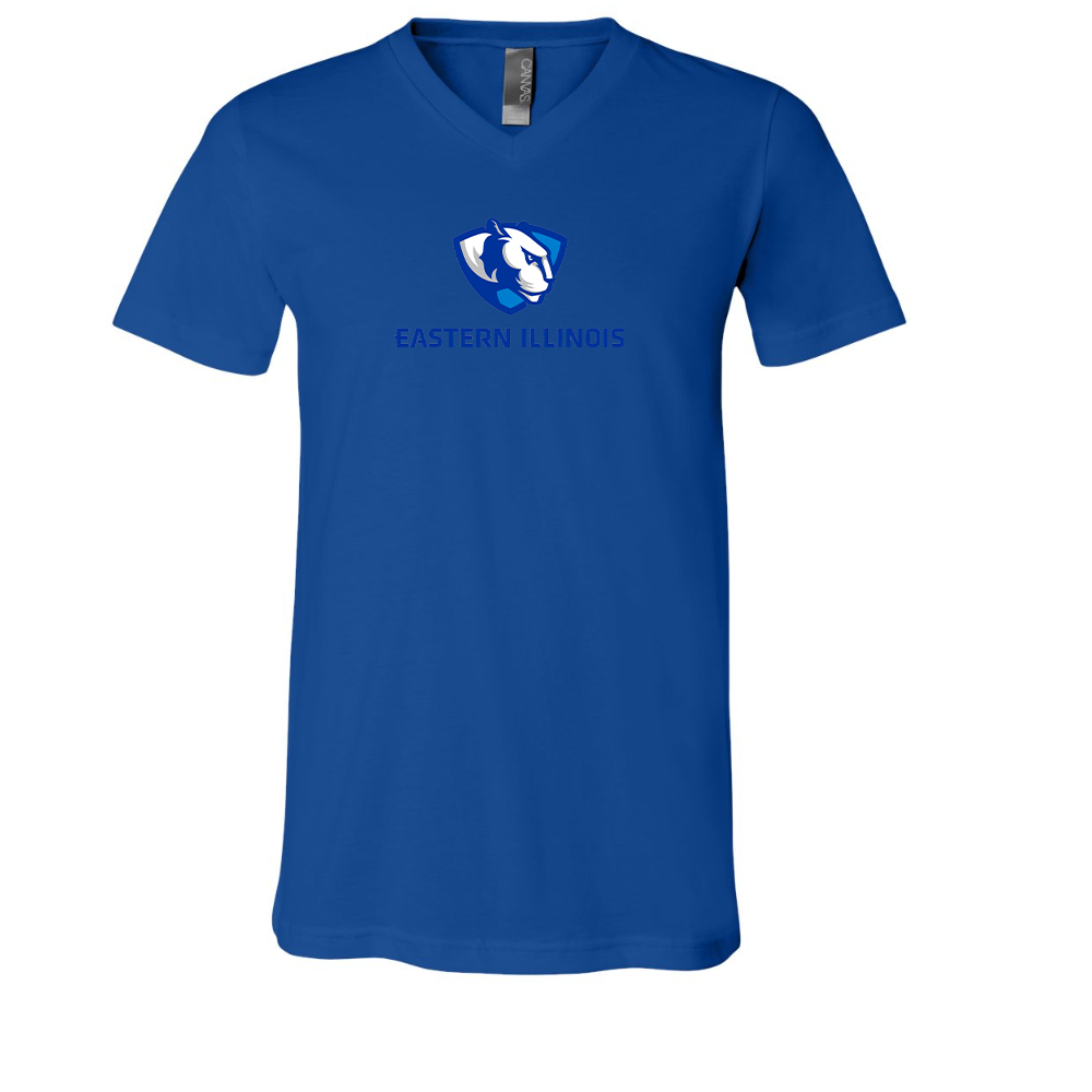 Eastern Illinois Panthers BELLA  CANVAS - Jersey V-Neck T-Shirt
