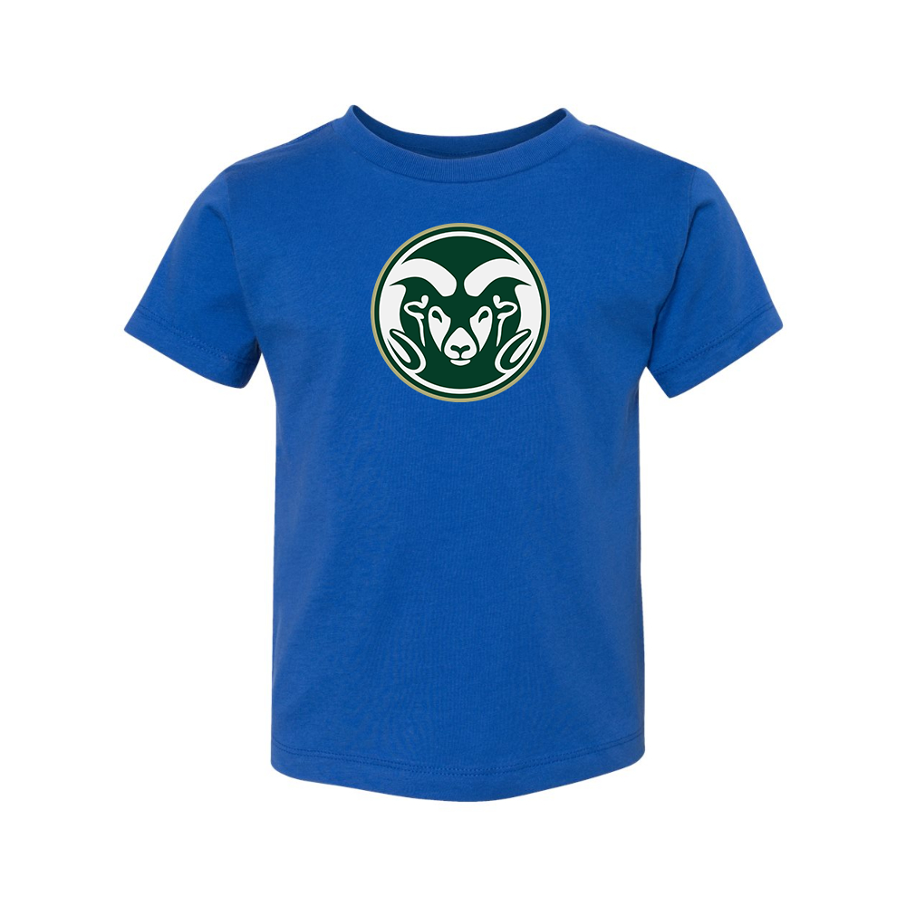 Colorado State Rams BELLA  CANVAS Toddler Jersey Tee