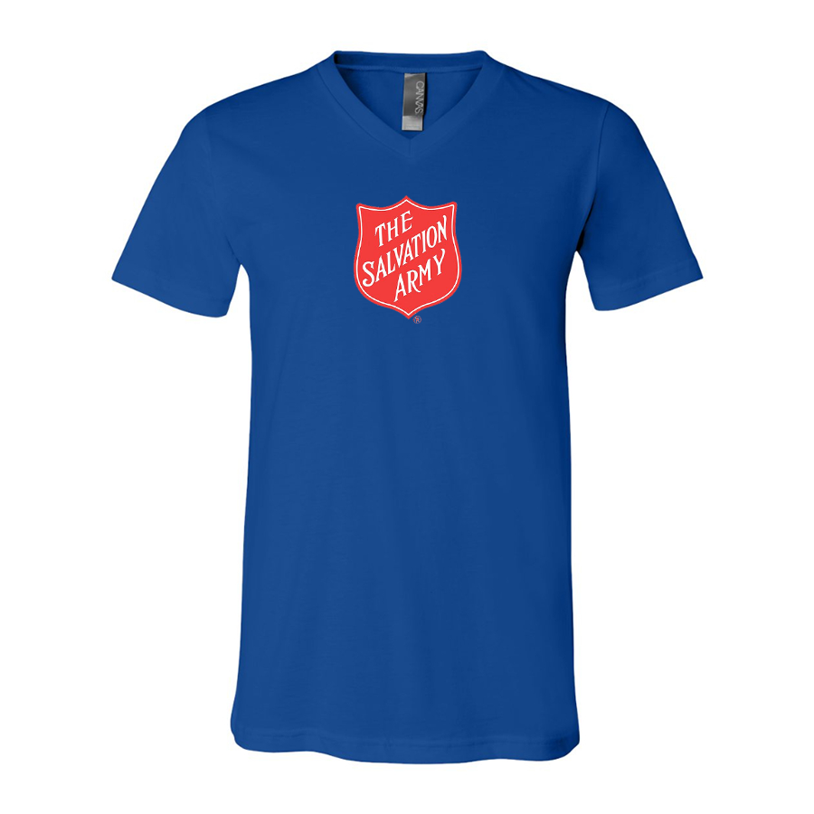 The Salvation Army BELLA  CANVAS - Jersey V-Neck T-Shirt