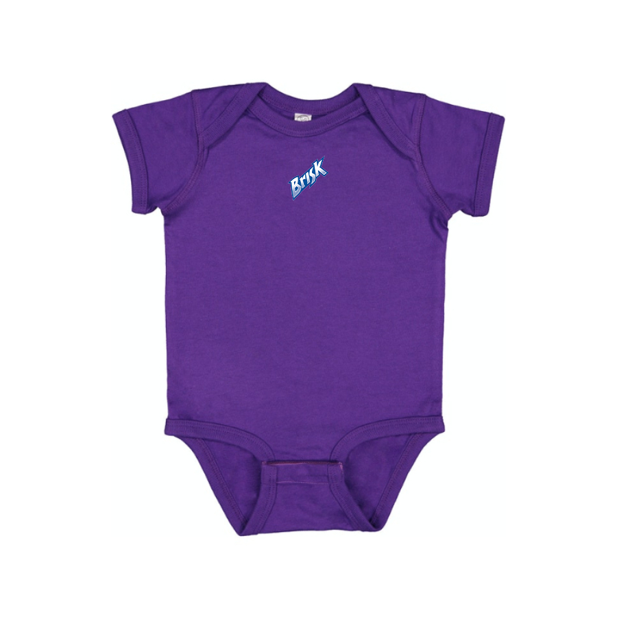 Brisk Logo Baby Onesie Romper