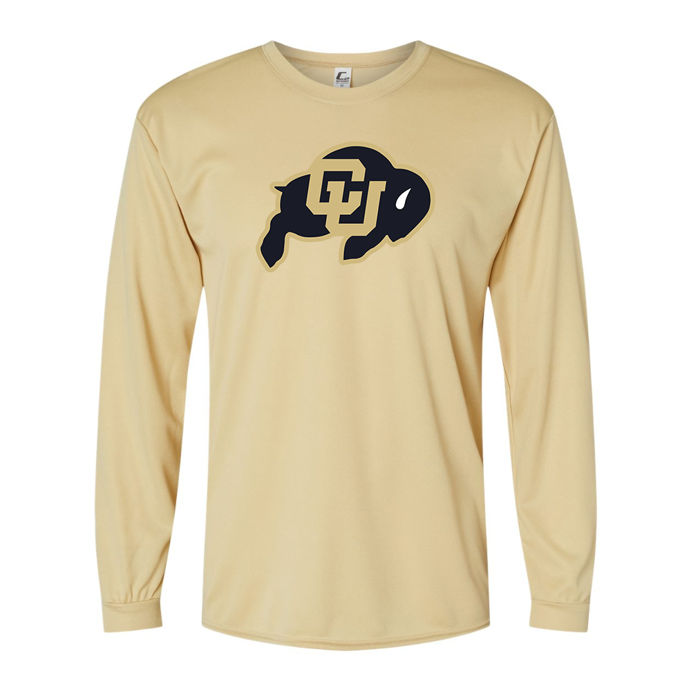 Men's Colorado Buffaloes Performance Long Sleeve T-Shirt