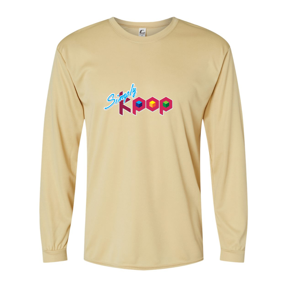 Men's Simply Kpop Performance Long Sleeve T-Shirt