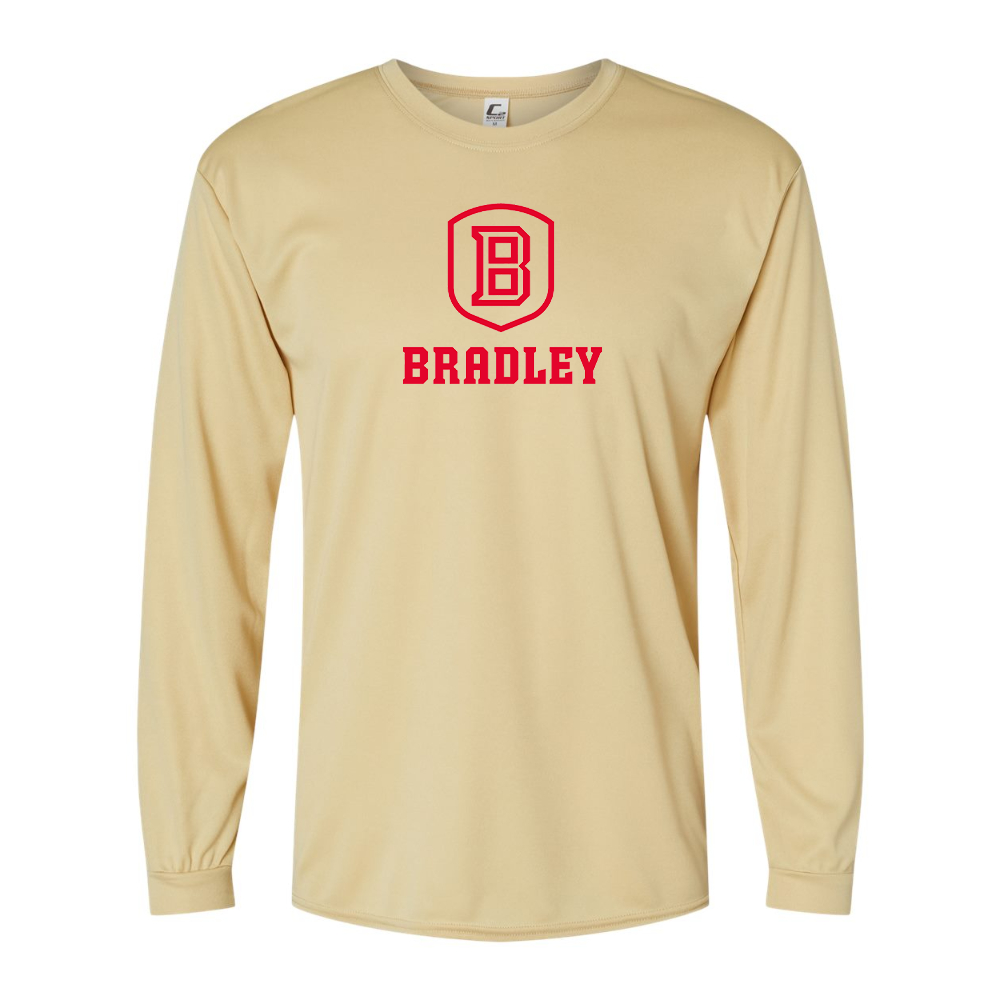 Men's Bradley Braves Performance Long Sleeve T-Shirt