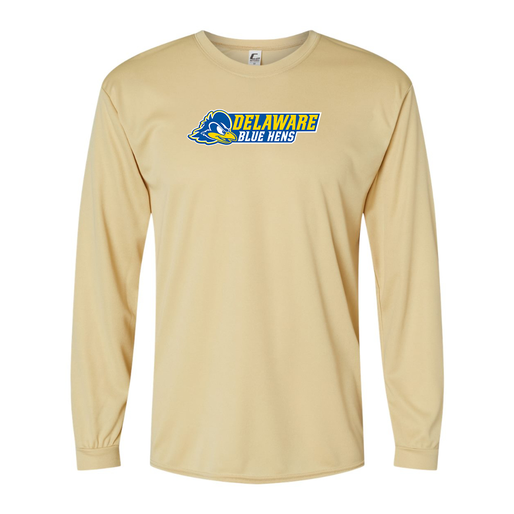 Men's Delaware Blue Hens Performance Long Sleeve T-Shirt