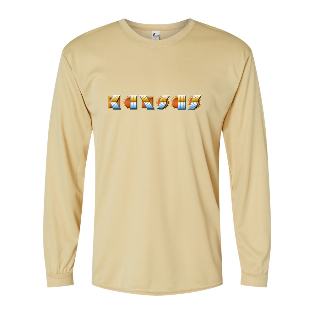 Men's Kansas Performance Long Sleeve T-Shirt